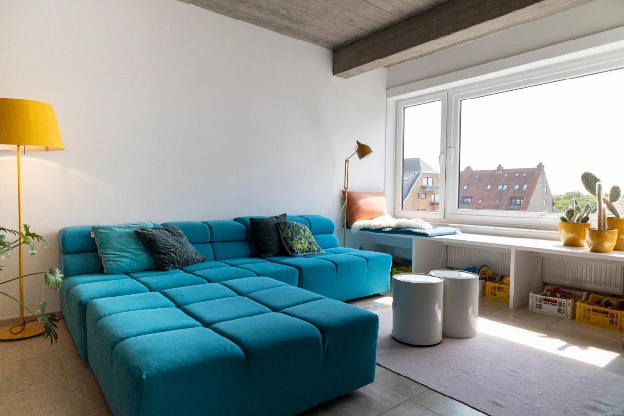 Spacious Family Flat Near The Beach Koksijde Exterior foto